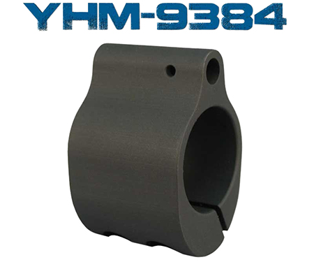 YHM LOW PRO GAS BLOCK.750" CLAMP - for sale