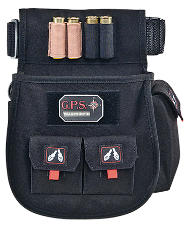 GPS DELUXE SHELL POUCH W/ TWIN POUCHES & WEB BELT BLK - for sale