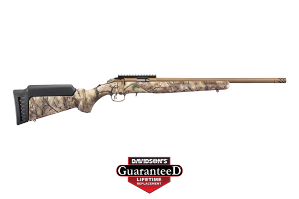 RUGER AMERICAN 22WMR 18" CAMO 9RD - for sale