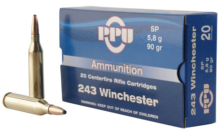 PPU 243WIN SP 90GR 20/200 - for sale