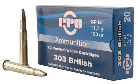 PPU 303 BRITISH SP 180GR 20/200 - for sale
