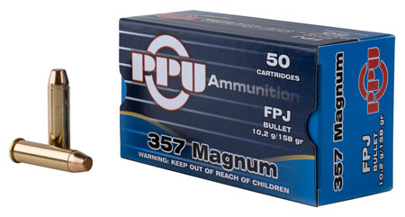 PPU 357MAG FPJ 158GR 50/500 - for sale