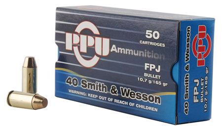 PPU 40SW FPJ 165GR 50/500 - for sale