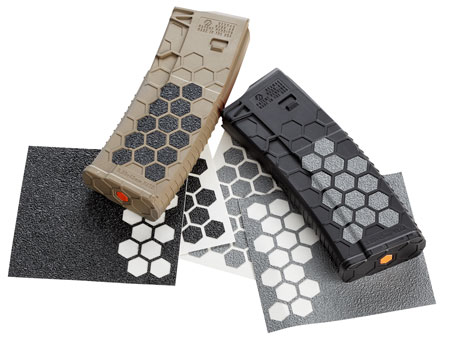HEXMAG GRAY GRIP TAPE 46 HEX SHAPES FOR HEXMAGS - for sale