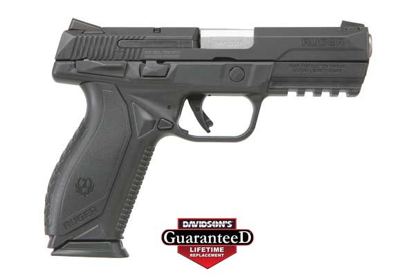 RUGER AMERICAN 9MM LUGER FS 10-SHOT BLK MAT W/SAFETY - for sale