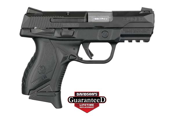 RUGER AMERICAN COMPACT 9MM FS 17-SHOT BLK MAT W/SAFETY - for sale