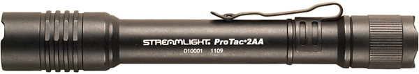 streamlight - ProTac - PT 2AA WHT LED W/2 AA ALK BATT BLK for sale