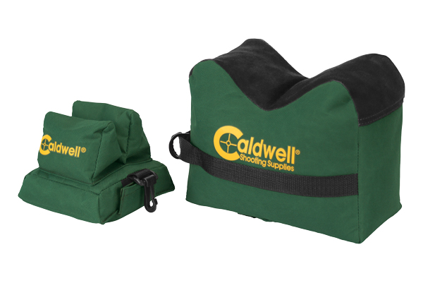 CALDWELL DEADSHOT BENCHREST BAG SET FRT & REAR FILLED - for sale