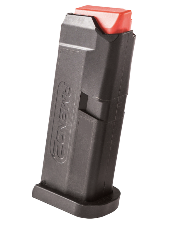 AMEND2 MAGAZINE FOR GLOCK 42 6RD POLYMER BLACK - for sale