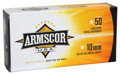 ARMSCOR 10MM 180GR FMJ 50/1000 - for sale