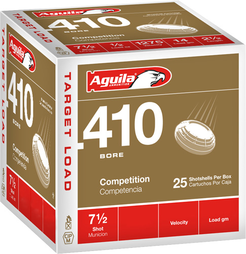 AGUILA SHOTSHELL 410 3" #7.5 11/16OZ 25RD BOX 10BX/CS - for sale