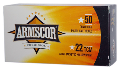 ARMSCOR 22TCM 40GR JHP 50/1000 - for sale