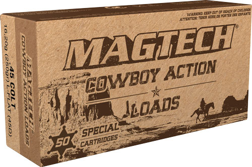 MAGTECH COWBOY 45 LC 250GR LEAD FP 50RD 20BX/CS - for sale