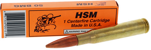 HSM 50 BMG HORNADY A-MAX DUMMY ROUND 1RD - for sale