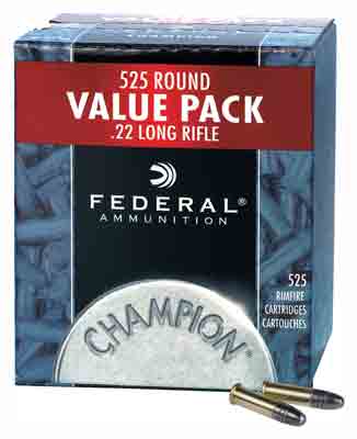 FED CHAMP 22LR 36GR CP HP 525/5250 - for sale