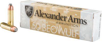 ALEXANDER 50 BEOWULF 400GR JSP-FN 20RD 10BX/CS - for sale