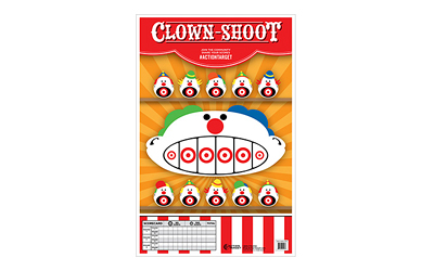 ACTION TGT CLOWN SHOOT 100PK - for sale