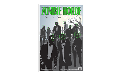 ACTION TGT ZOMBIE HORDE GRN 100PK - for sale