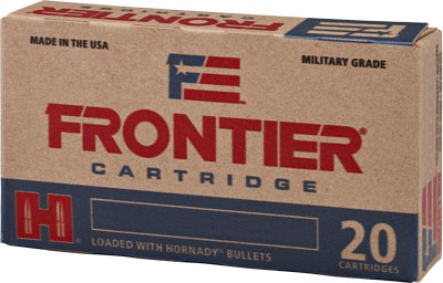 Hornady - Military Grade - .223 Remington - AMMO FRONTIER 223 REM 55GR HP MTC 20/BX for sale