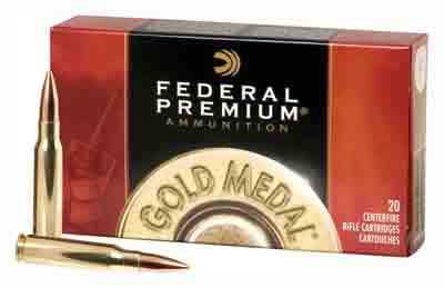 Federal - Premium - .308|7.62x51mm - GOLD MEDAL 308 WIN 168GR BTHP 20RD/BX for sale