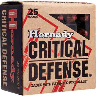 Hornady - Critical Defense - .32 H&R Mag - AMMO 32 H&R 80 GR FTX CRITICAL DEF 25/BX for sale