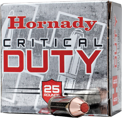 HORNADY CRITICAL DUTY 9MM LUG 135GR FLEXLOCK 25RD 10BX/CS - for sale
