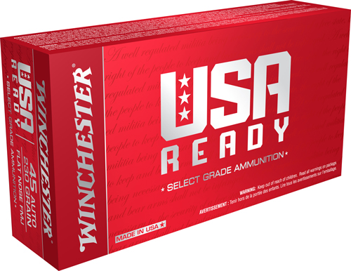 WIN USA RDY 45ACP 230GR FMJ 50/500 - for sale