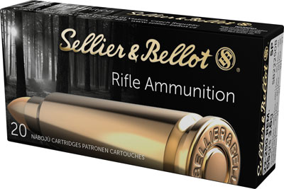 sellier & bellot ammunition - Rifle - .22-250 - RIFLE 22-250 REMINGTON 55GR SP 20/BX for sale