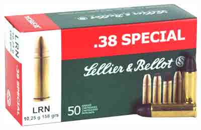 S&B 38 SPECIAL 158GR LRN 50RD 20BX/CS - for sale