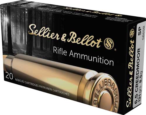 sellier & bellot ammunition - Rifle - 6.5mm Creedmoor - AMMO 6.5CREEDMOOR 131GR SP 20RD/BX for sale
