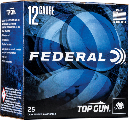 FEDERAL TOP GUN 12GA 1-1/8OZ 1145FPS #7.5 250RD CASE LOT - for sale