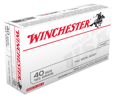 WIN USA 40SW 165GR FMJ 50/500 - for sale