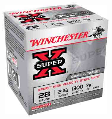 WINCHESTER XPERT STEEL 28GA 2.75" 5/8OZ #7 25RD 10BX/CS - for sale