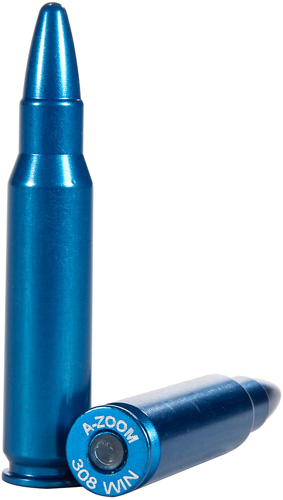 A-ZOOM METAL SNAP CAP BLUE .308 WINCHESTER 10-PACK - for sale