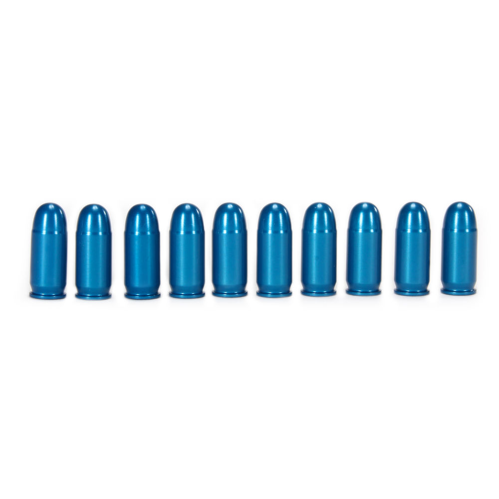 A-ZOOM METAL SNAP CAP BLUE .380ACP 10-PACK - for sale