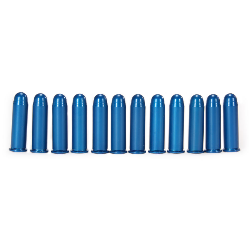 A-ZOOM METAL SNAP CAP BLUE .38 SPECIAL 12-PACK - for sale