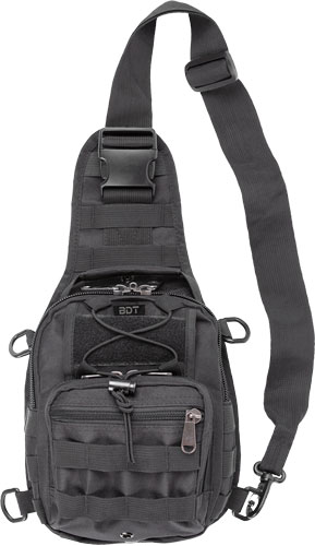 BULLDOG BDT X-SMALL SLING BAG` W/MOLLE WEBBING BLACK - for sale