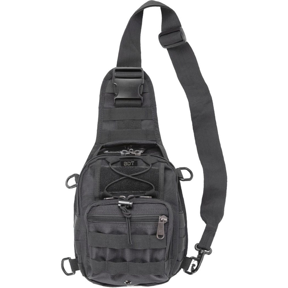 BULLDOG BDT X-SMALL SLING BAG` W/MOLLE WEBBING BLACK - for sale