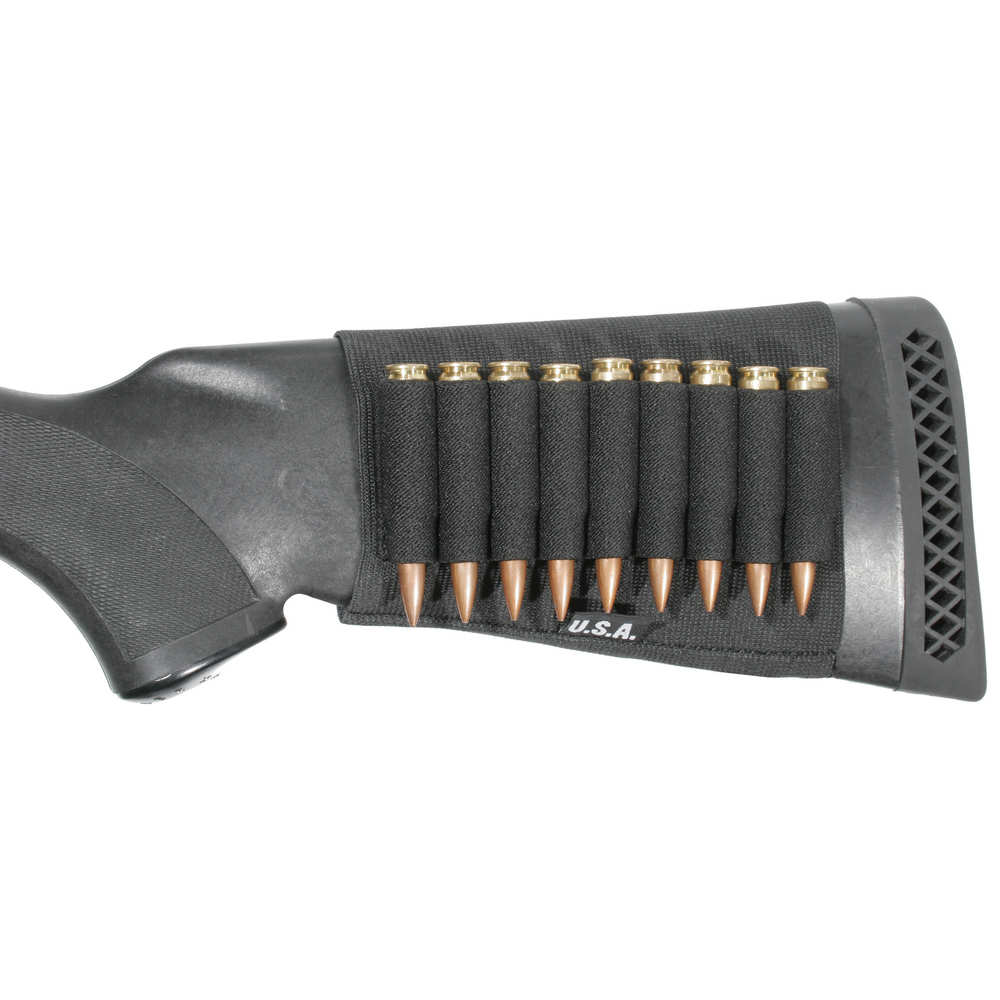 BH BUTT STK SHELL RFL HLDR BLK - for sale