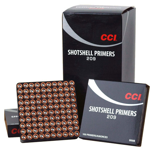CCI #209 SHOTSHELL PRIMERS 5000PK CASE LOTS - for sale