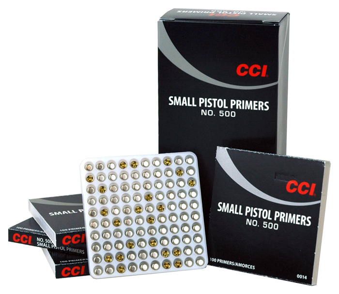 CCI #500 PRIMERS SMALL PISTOL 5000PK CASE LOTS - for sale
