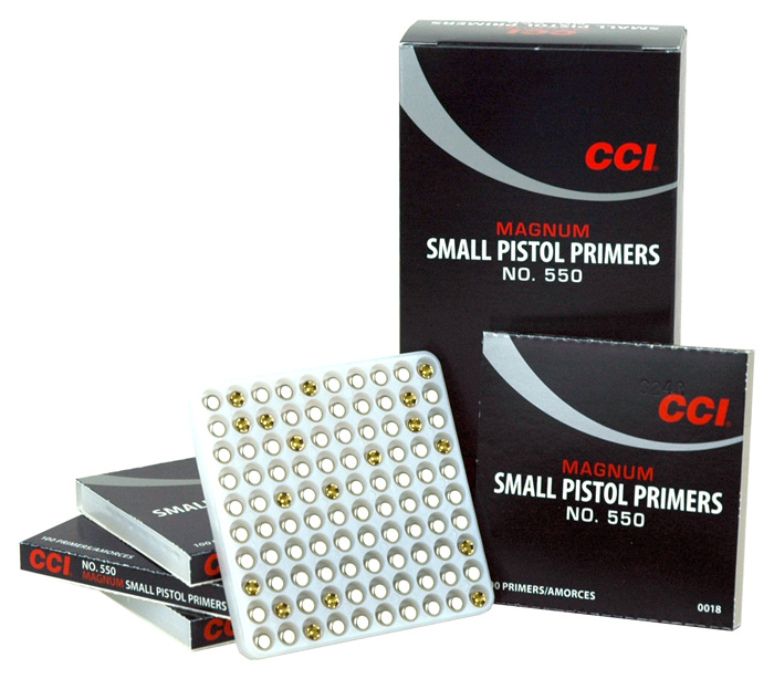 CCI #550 PRIMERS SMALL PISTOL MAGNUM 5000PK. - for sale
