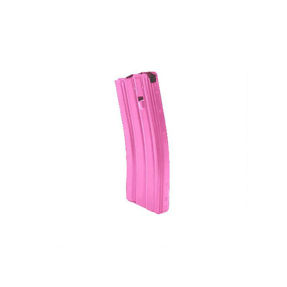 CPD MAGAZINE AR15 5.56X45 30RD PINK FINISH ALUMINUM - for sale