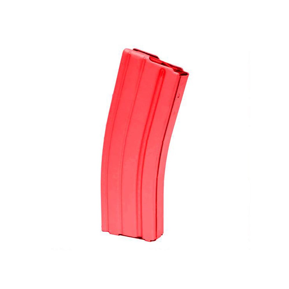 CPD MAGAZINE AR15 5.56X45 30RD RED FINISH ALUMINUM - for sale
