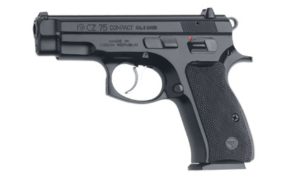 CZ 75 COMPACT 9MM 3.75" BLK 15RD - for sale