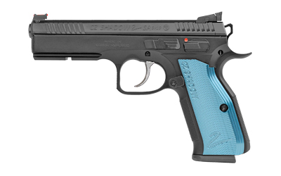 CZ SHADOW 2 OR 9MM FS 19-SHOT BLACK NITRIDE BLUE GRIP - for sale