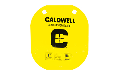 CALDWELL AR500 8" YELLOW - for sale