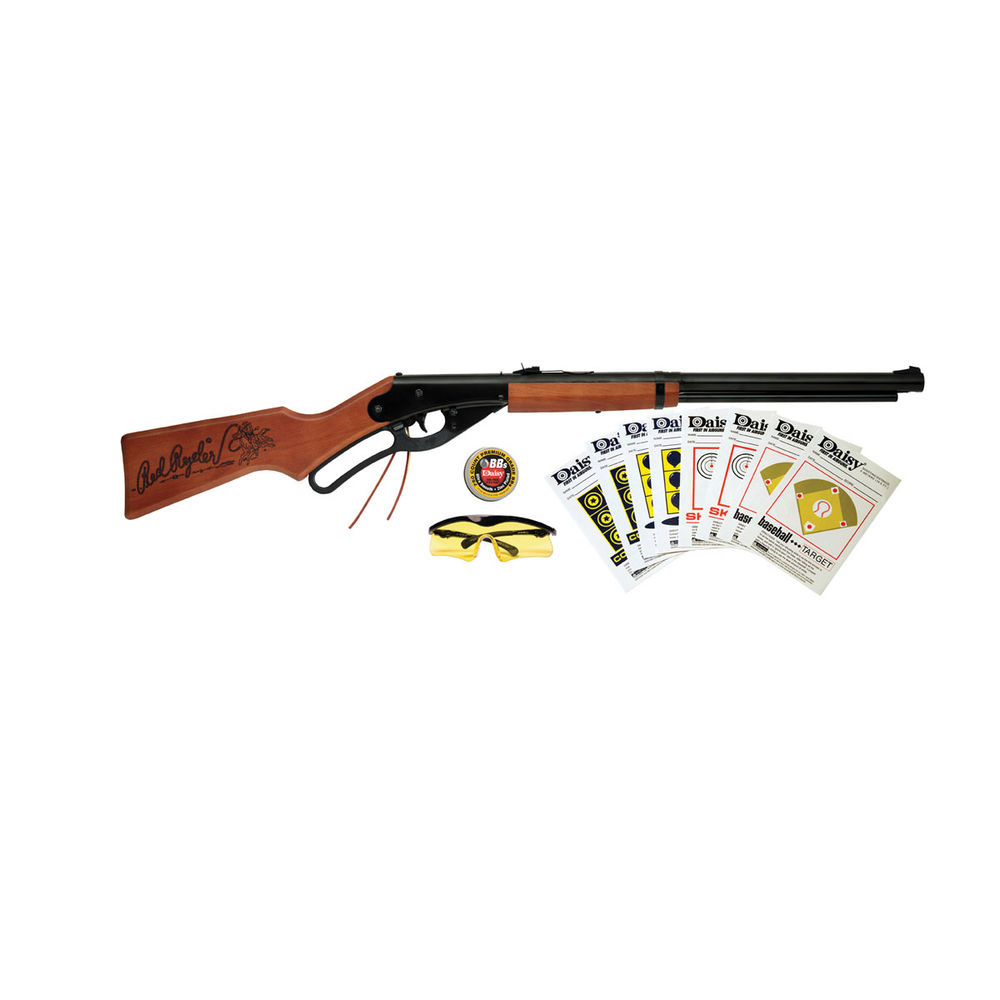 DAISY 1938 RED RYDER BB RIFLE SHOOTING FUN KIT - for sale