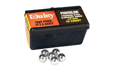DAISY SLINGSHOT AMMUNTION 3/8" STEEL 70-COUNT PACK - for sale