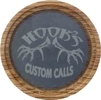 HOOK'S CUSTOM CALLS EXTERMINTR ZEBRA WOOD POT/CRYSTAL GLASS< - for sale
